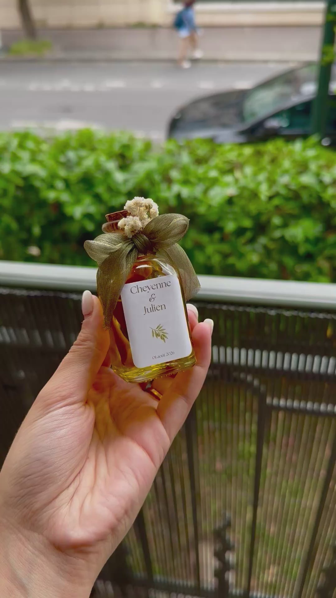 Bouteille d'huile Shany